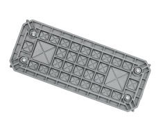 1106758 Cubic universalflange  1100 x 952 